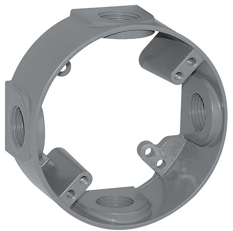 electrical box extension ring round|4 gang electrical box extender.